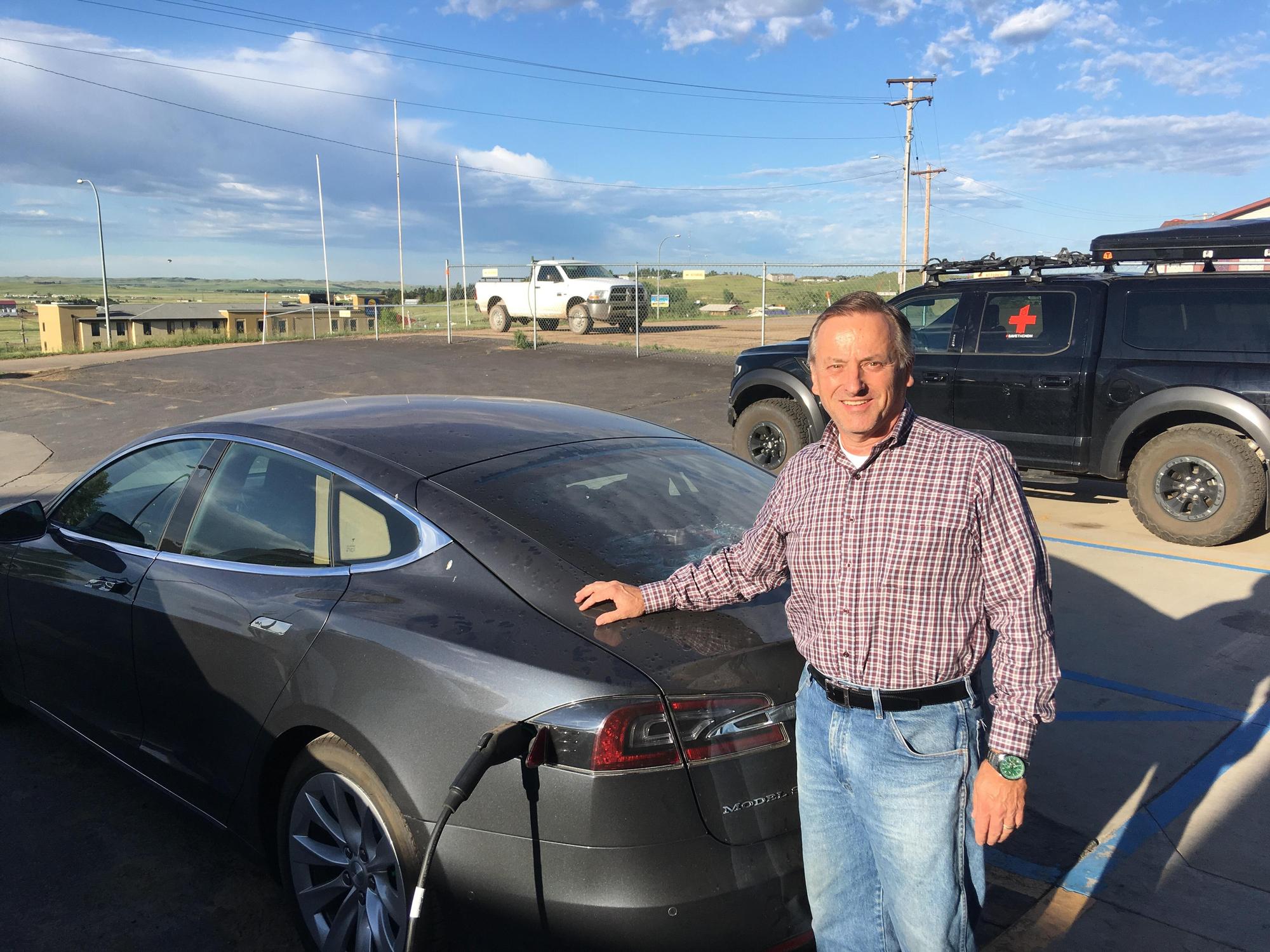Great place to charge, 30 amp service allowed my car to add about 20 miles per hour during my overnight stay.