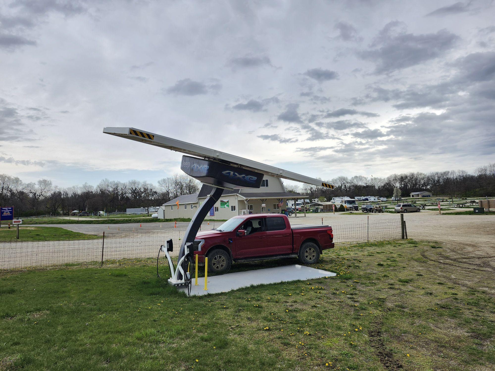 Jeep 4xe Battery Solar Charger - Badlands Off-road Park