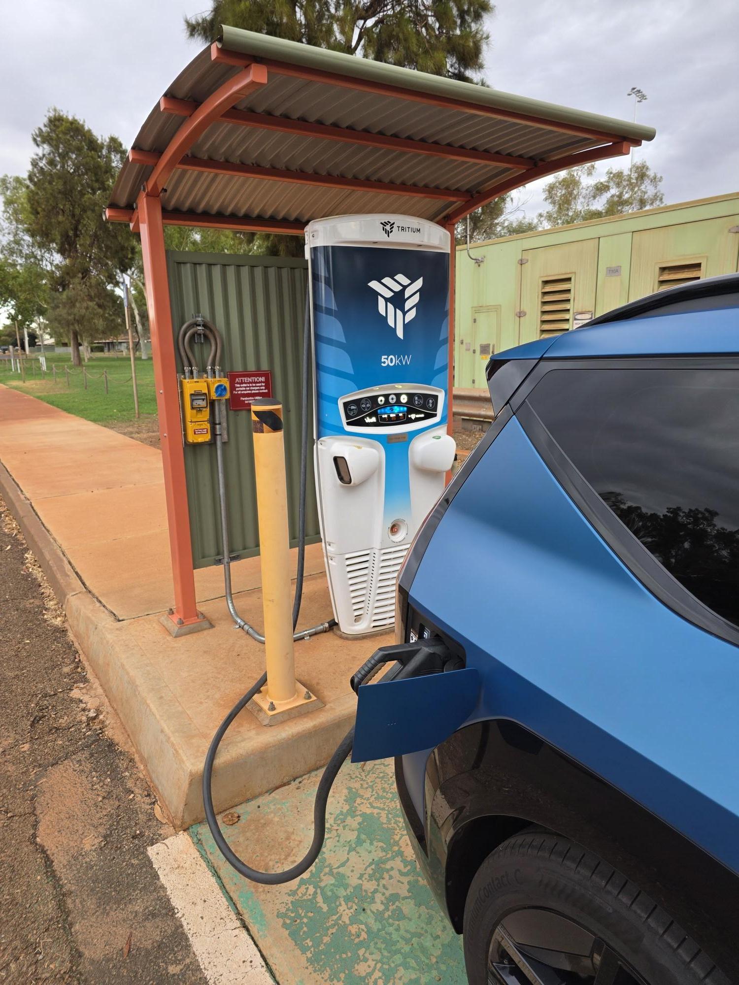 Great new addition RTIO. There is now a 3 phase power socket for BYO chargers. 👌