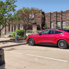 Two EVs at Rt 66 museum, Chandler Oklahoma