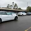 Tesla Owners Club of Australia meetup. Thanks to the Lodge for good meals and charging.