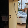 Working 3phase socket in shed behind reception