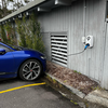 Thanks to the lodge for providing a charging point.  There is nothing painted on the parking area adjacent to indicate it is EV charging- the parking spot was mostly occupied.