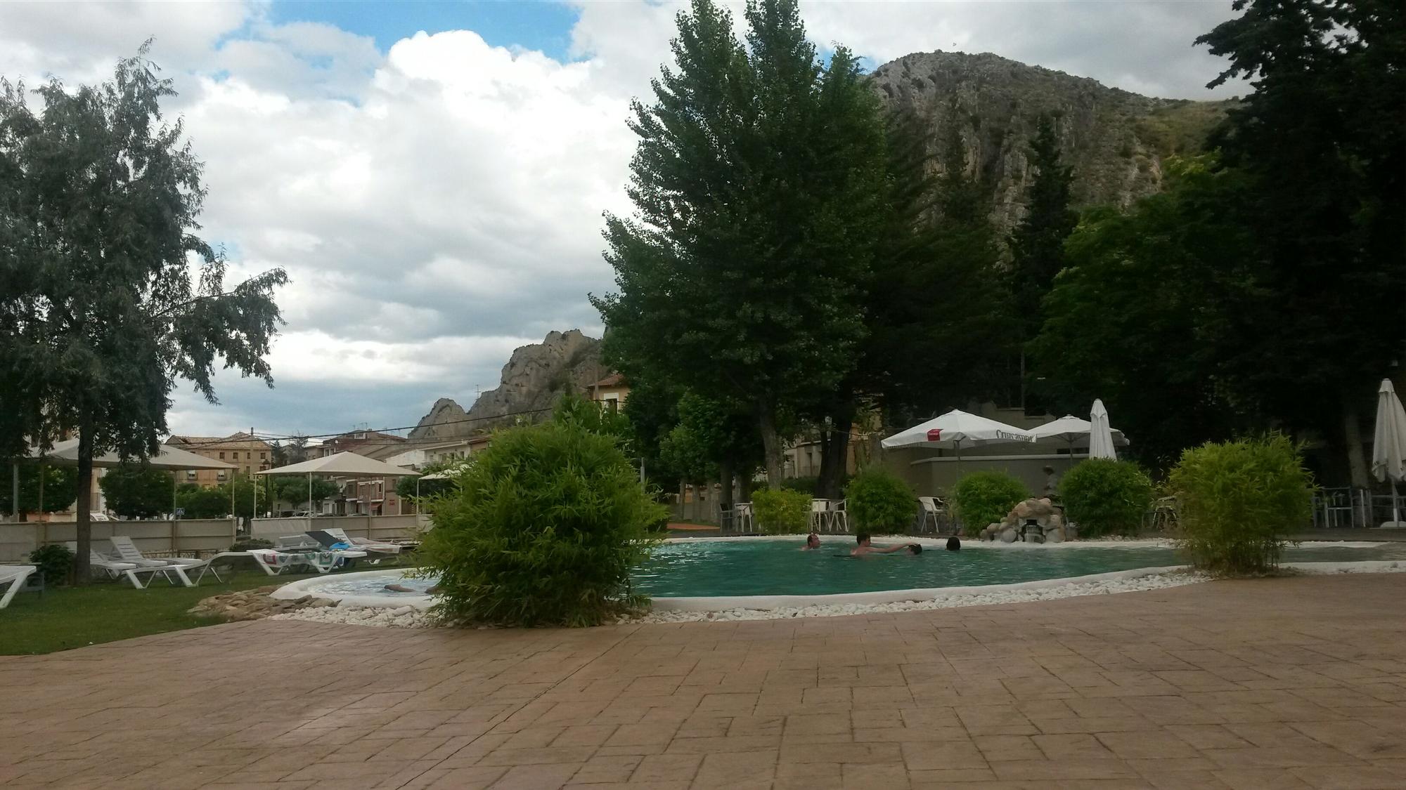 You need to make a minimum consumption and you can charge and enjoy this hot water pool