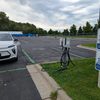 Nobody else was charging when I arrived around noon, when I left around 3:00 pm all taken.