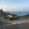Nice views out into a calm Atlantic.