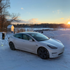 Got to enjoy a beautiful sunset overlooking the lake while charging!
