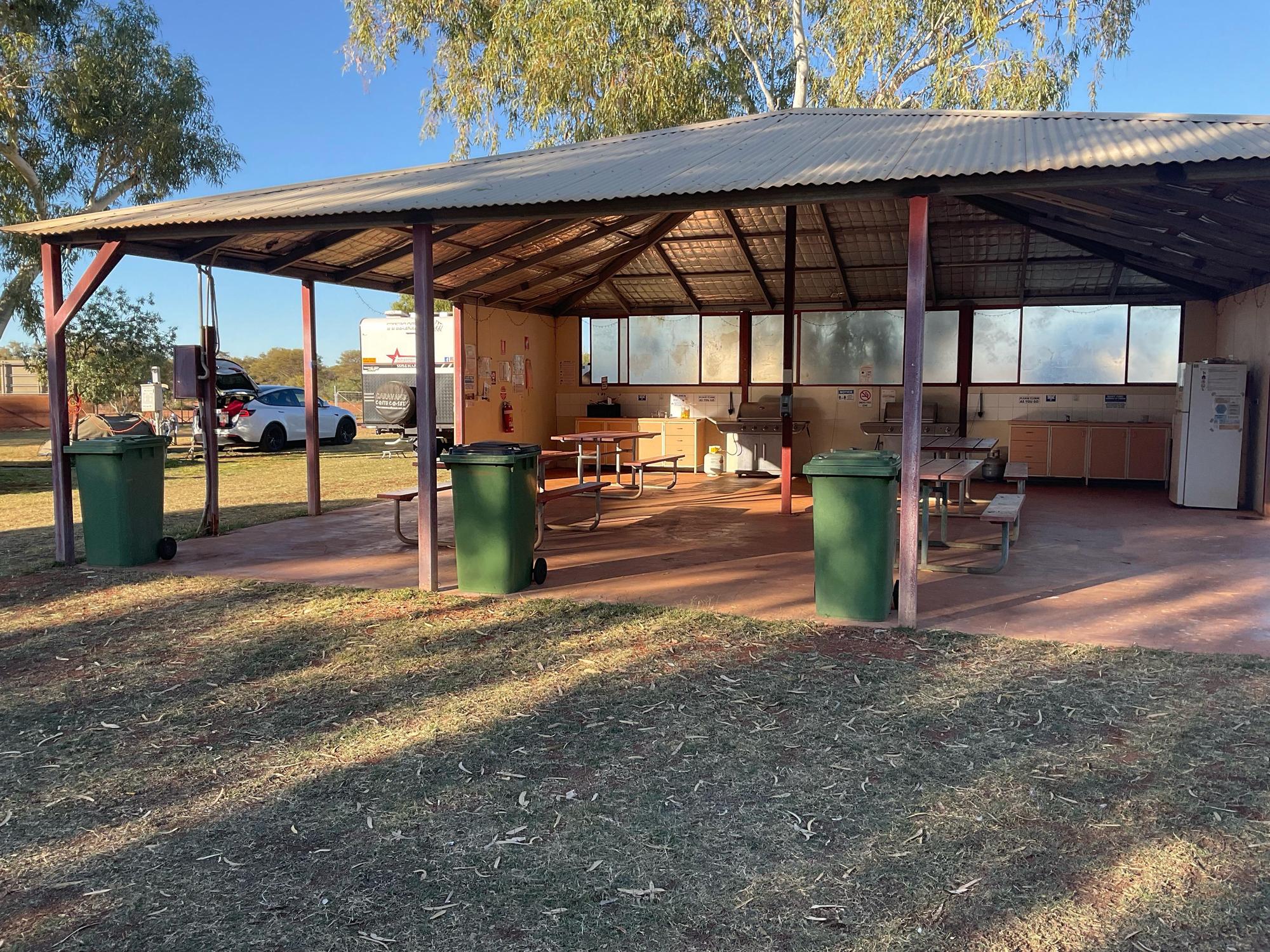 Handy camp kitchen