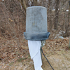Working J1772 charger under trash can (to protect from the elements?)
