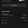 $1.00 kwh. It charged at the full 11kwh, but I was the only car plugged in.
