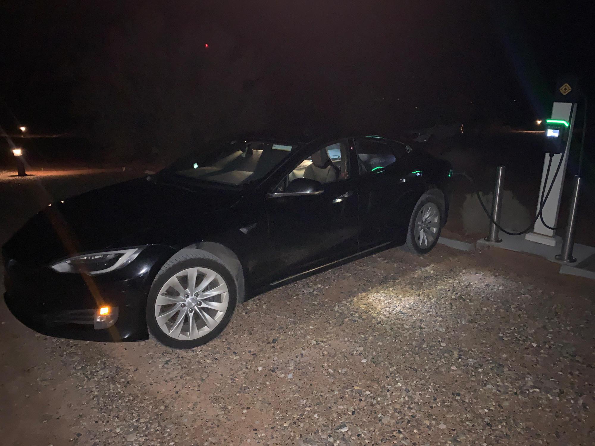 11.1 kw strong to keep camp mode going while it charges. Thanks Rivian!