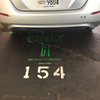 This is the relocated EV parking space at Whaler’s Village.