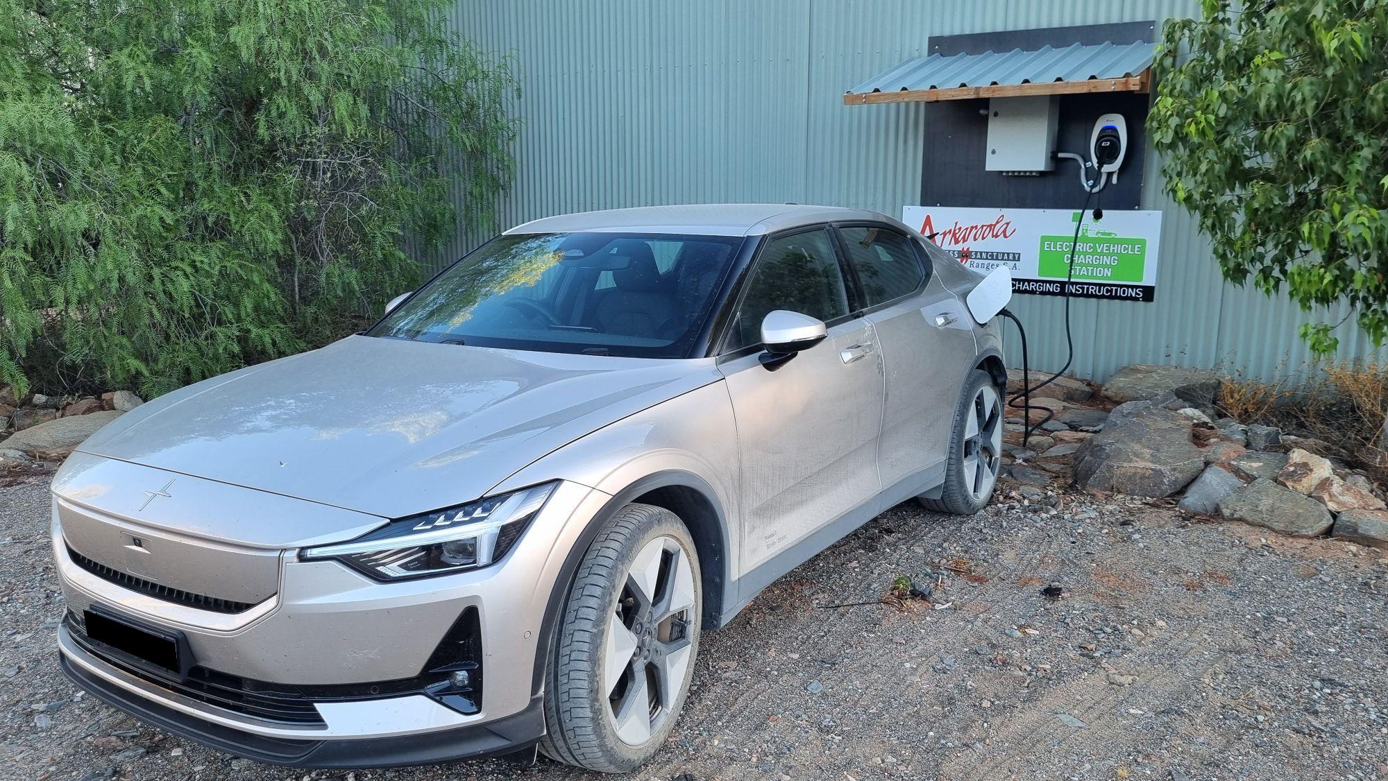 First charge at Arkaroola 😁